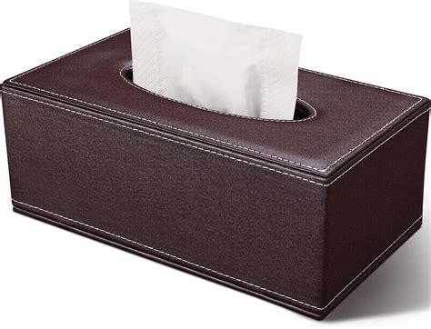 rectangle tissue box cover brushed metal|puffs tissue box cover rectangular.